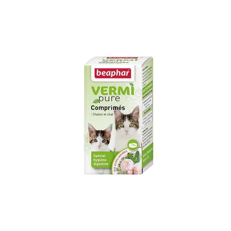 VERMIpure, comprimés aux plantes chaton et chat