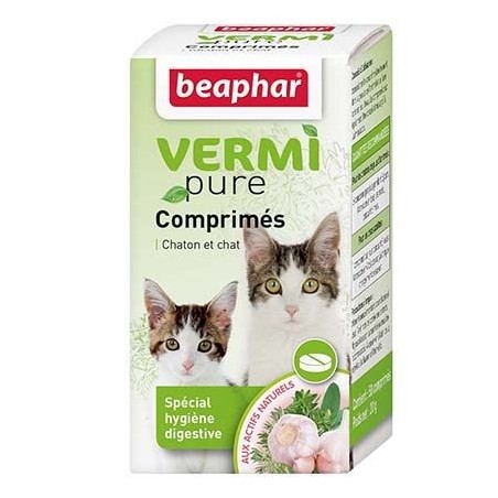 VERMIpure, comprimés aux plantes chaton et chat