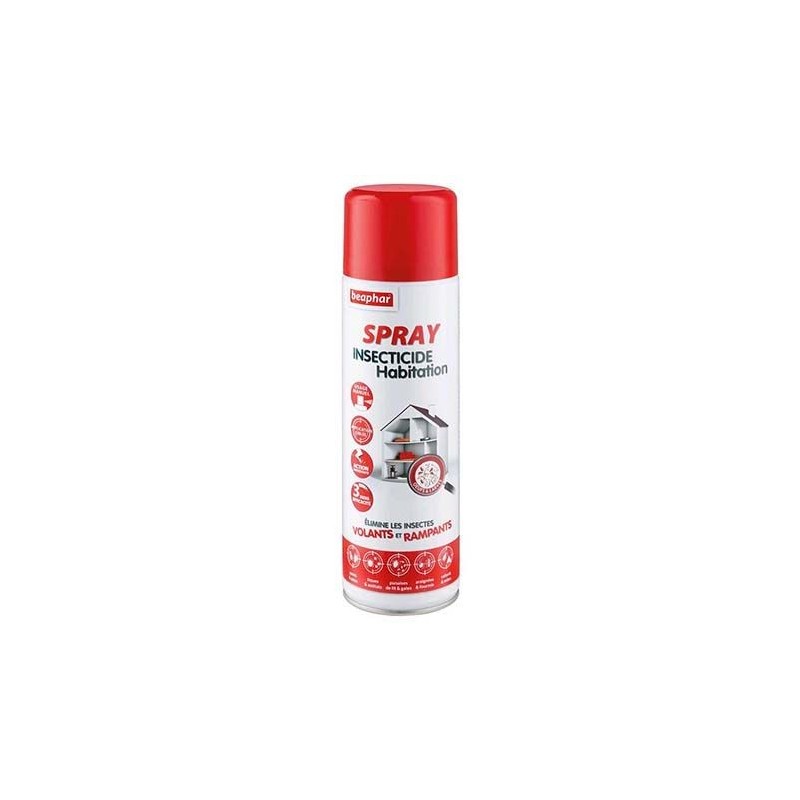 Spray insecticide habitation