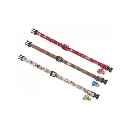 Collier chat floral