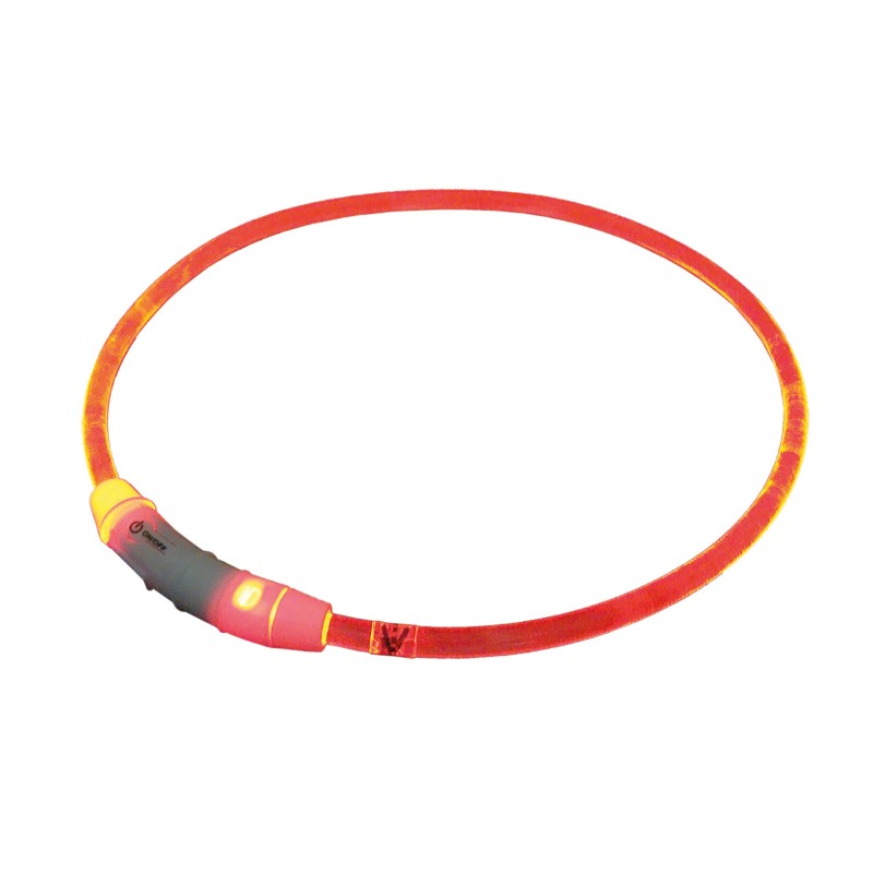 LED collier lumineux rouge