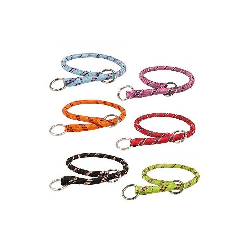 Collier Nylon corde Jacquard