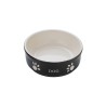Mangeoire pour chien en terre cuite