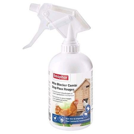 Spray stop poux rouges pour poules