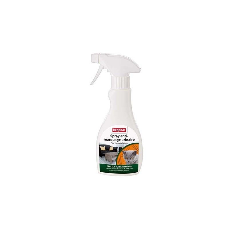 Spray anti-marquage urinaire pour chat