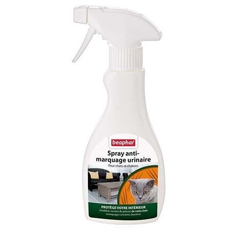 Spray anti-marquage urinaire pour chat