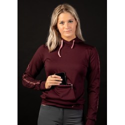 Sweat shirt Hoodie just ride rosegold