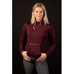 Sweat shirt Hoodie just ride rosegold