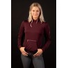 Sweat shirt Hoodie just ride rosegold