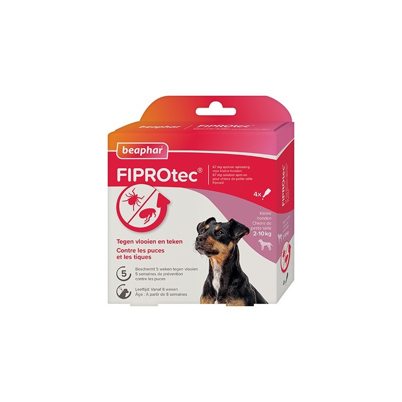 Fiprotec pipettes antiparasitaires pour chiens