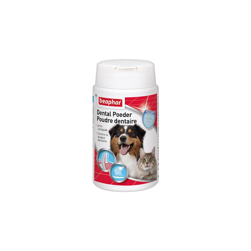 Poudre dentaire pour chien et chat