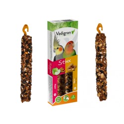 Stixx fruits et noix, bâtonnets pour grande perruche