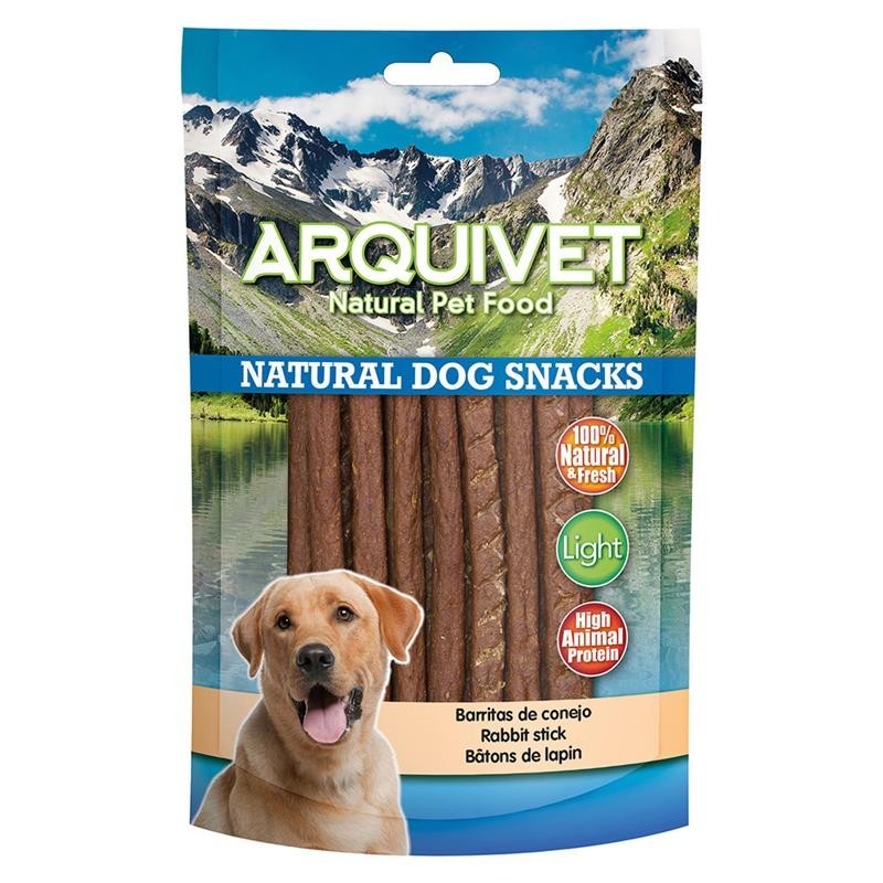 Bâtonnets de lapin, sachet de 100g