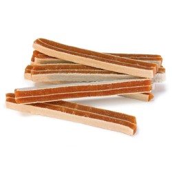 Lanières de poulet et de poisson, 100g, friandise pour chien