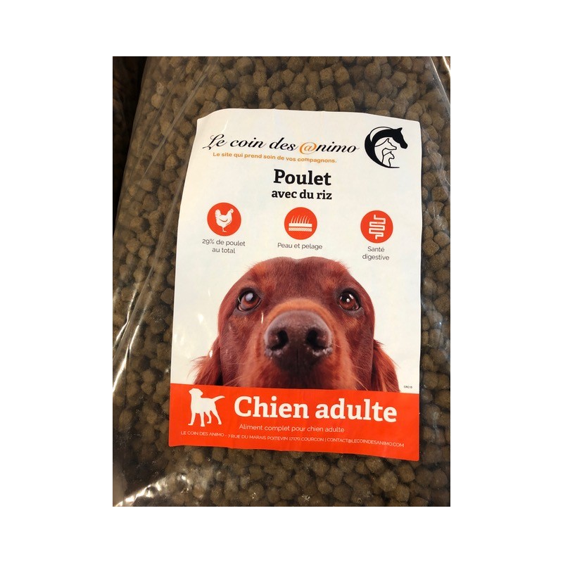 Croquettes Super Premium LCDA Poulet et Riz