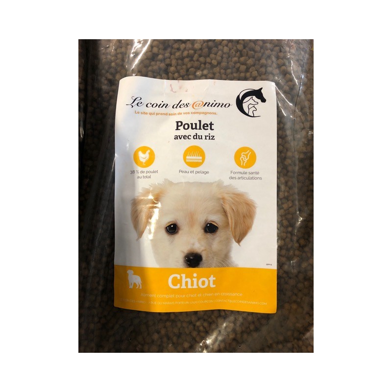 Croquettes Super Premium LCDA chiots Poulet et riz