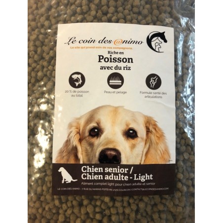 Croquettes Super Premium LCDA Chien sénior / Light