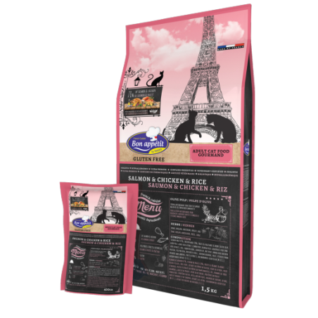 Bon Appetit Gourmand, croquettes pour chats actifs