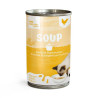 Soupe au canard, crevette, saumon ou poulet 135g pour chat