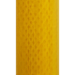 Piquets fibre de verre rond jaune, 160cm,12mm, bêche, Lot de 10