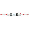 Connecteur cordelette Litzclip inox, jusqu'à 6mm, lot de 5 pièces