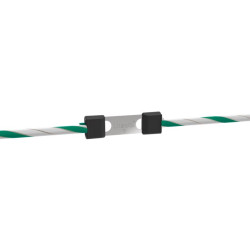 Connecteur cordelette Litzclip inox, jusqu'à 6mm, lot de 5 pièces