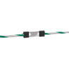 Connecteur cordelette Litzclip inox, jusqu'à 6mm, lot de 5 pièces