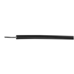 Câble haute tension noir, 25m, 1,6mm, enterrable