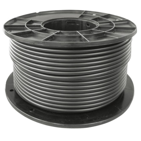 Câble haute tension noir, 25m, 1,6mm, enterrable