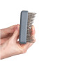 Rateau double rangée avec dents rétractables