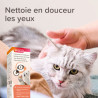 Solution contre les traces de larmes, chiens et chats