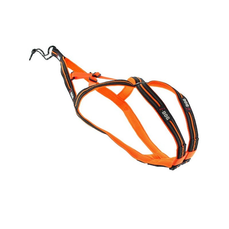 Harnais Canicross X-Back One I-Dog Orange