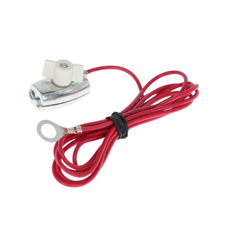 Connecteur HT cordelette, 150cm, oeillet M8