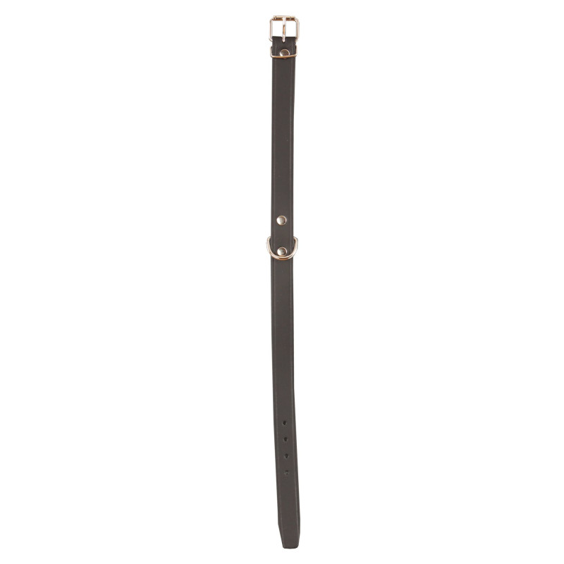 Collier Amazone en cuir noir