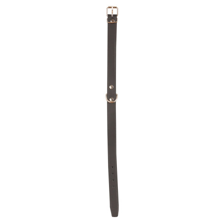 Collier Amazone en cuir noir