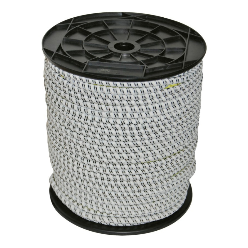 Cordelette élastique électrifiée