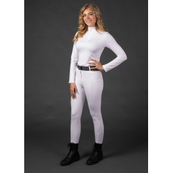 Culotte EQS Full Grip blanc