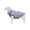 Gilet matelassé réversible, deux bleus "Norvège" 25cm