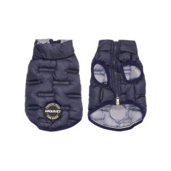 Gilet matelassé réversible, deux bleus "Norvège" 25cm