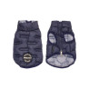 Gilet matelassé réversible, deux bleus "Norvège" 25cm