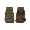 Gilet matelassé vert-gris réversible "Terranova"