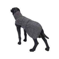 Peignoir de bain micro Light graphite