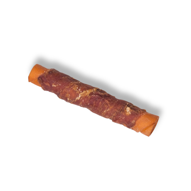 Bâtonnets au canard et au boeuf de 17cm