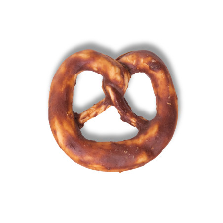 Bretzel pour chien, friandise à mâcher