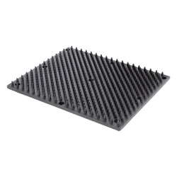 Plaque de grattage noire 40x30cm