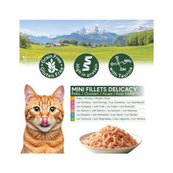 Aliment humide pour chat Arquivet, 6 recettes avec poulet
