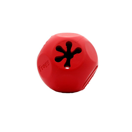 Frogg Bobbly balle caoutchouc rouge