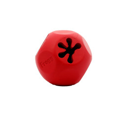 Frogg Bobbly balle caoutchouc rouge