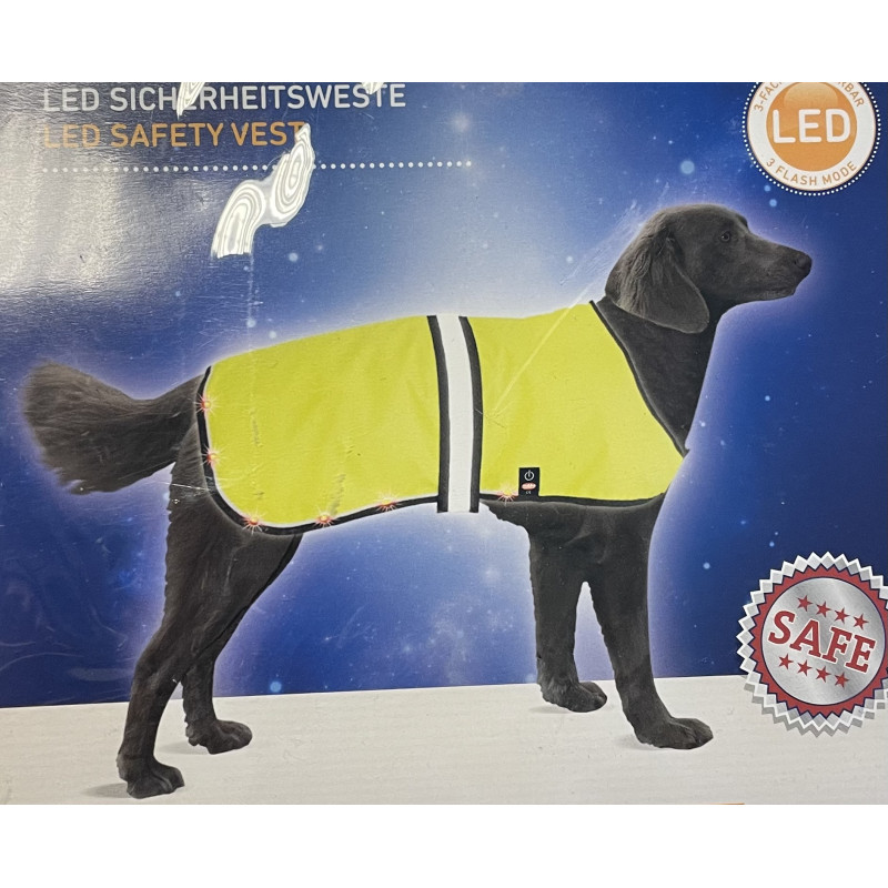 Gilet de sécurité avec LED intégré