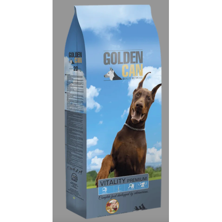 Golden Can Vitality remplace EXCEL pour Chiens Adultes ou Chiots